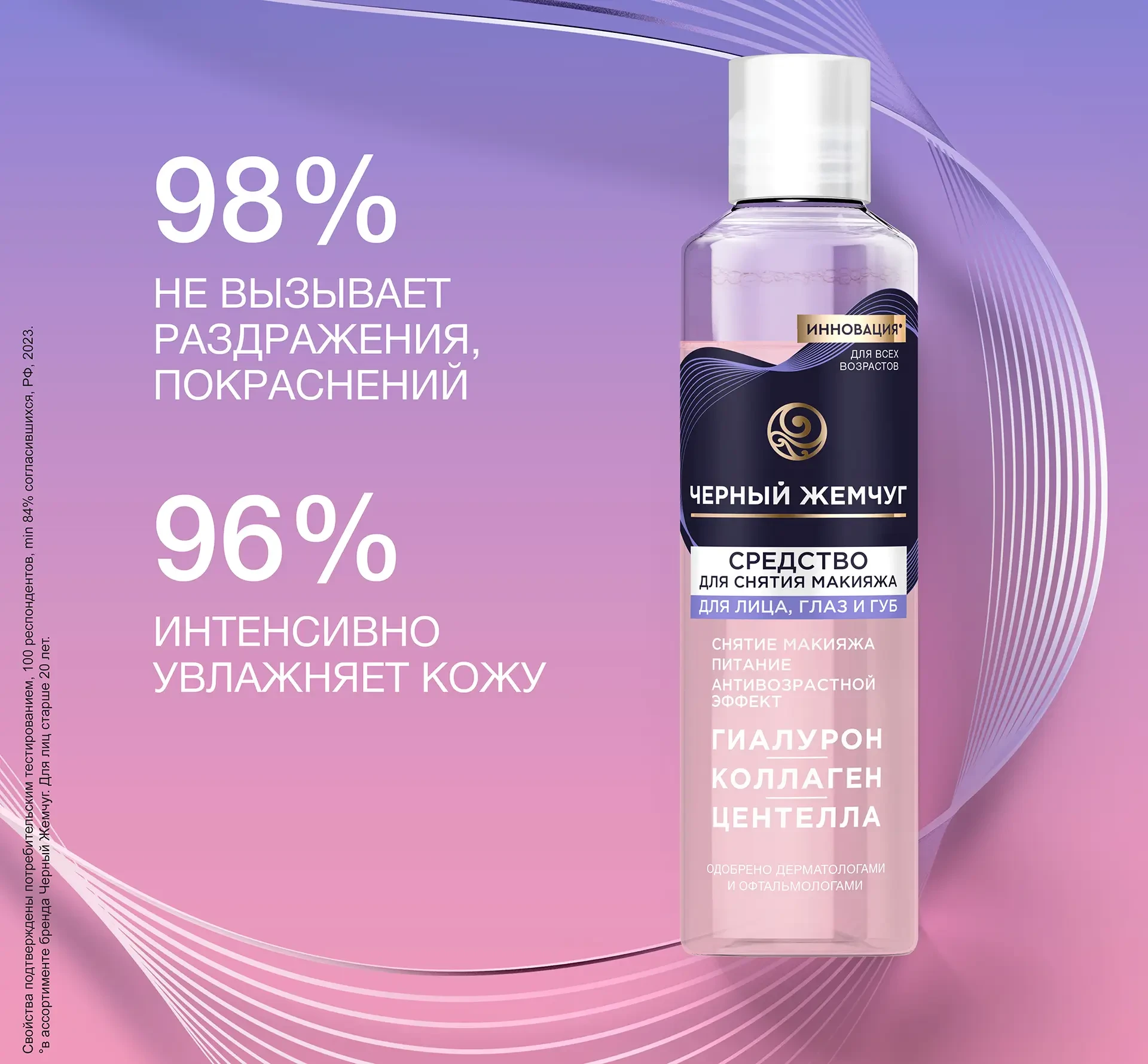Фото: Двухфазное средство для снятия макияжа