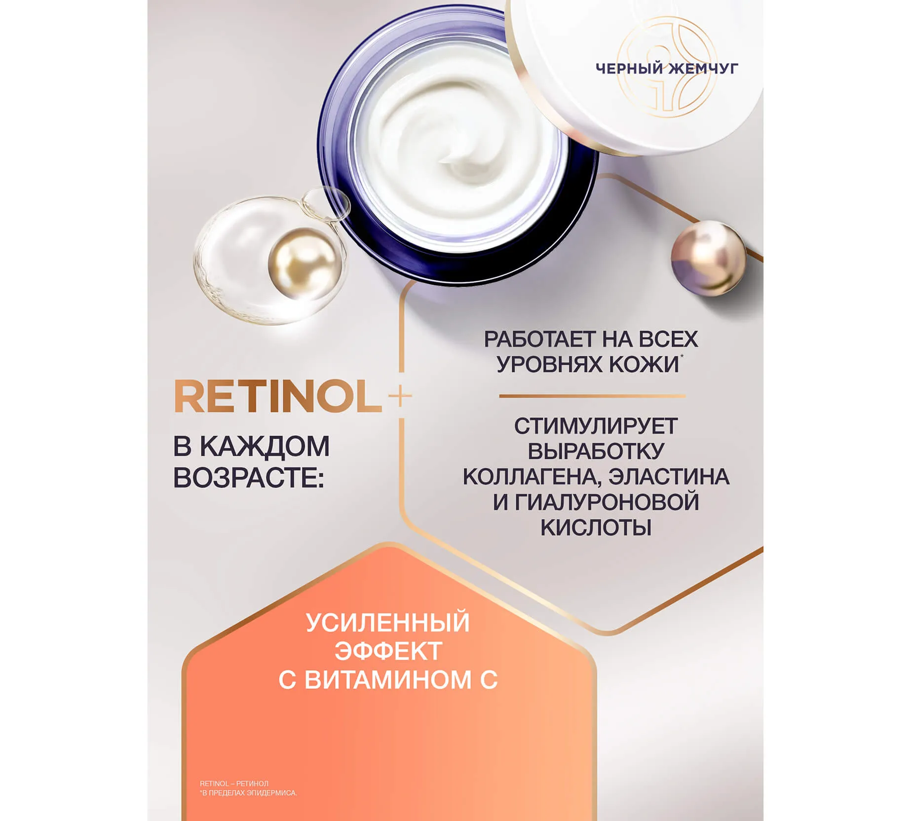 Фото: Ночной крем для лица сияние и энергия кожи 36+